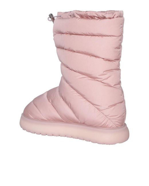 Moncler Pink Boots