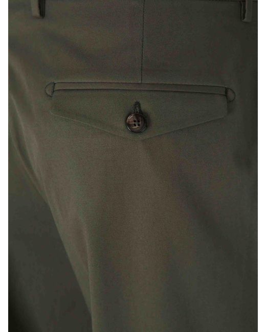 Berwich Green Formal Cotton Pants for men