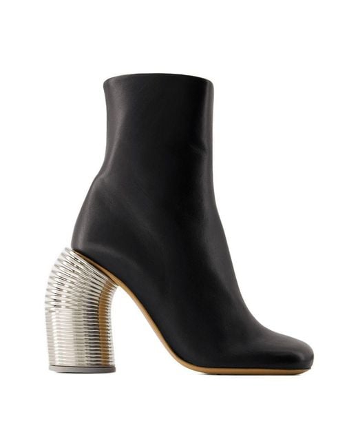 Off-White c/o Virgil Abloh Black 'Spring' Ankle Boots