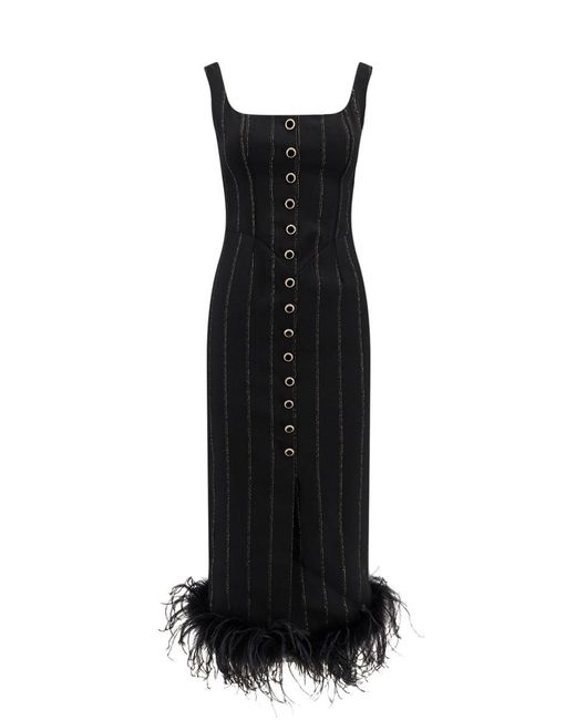 Alessandra Rich Black Dress