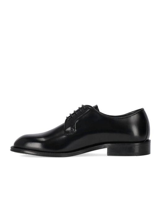 DSquared² Black D2 Classic Derby Shoe for men