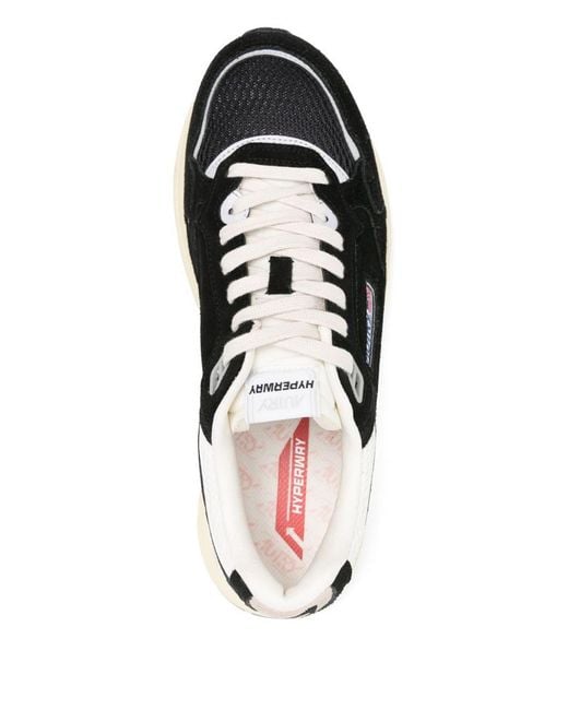 Autry Black And 'Hyperway' Sneakers for men