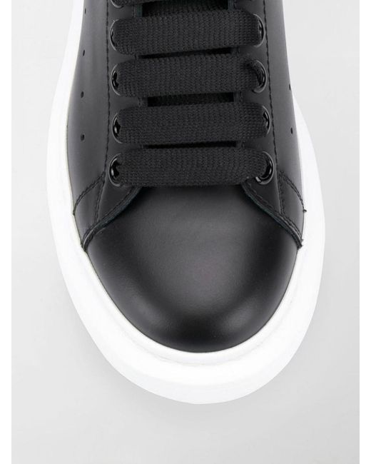 Alexander McQueen Black 'Oversize' Sneakers
