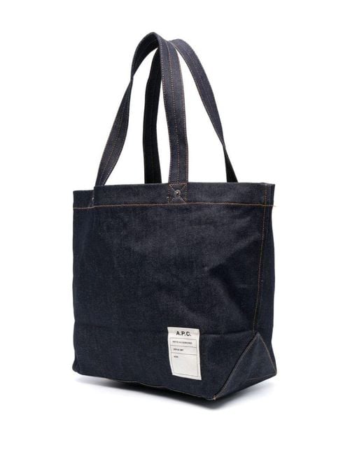 A.P.C. Blue Bum Bags for men