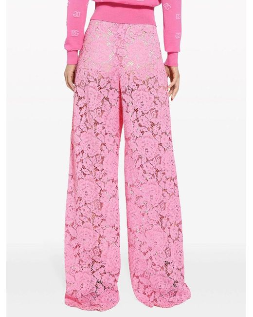Dolce & Gabbana Pink Trouser