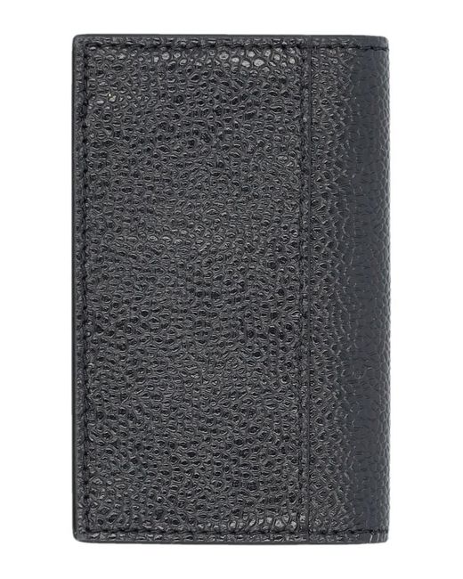 Thom Browne Gray Business Card Holder for men