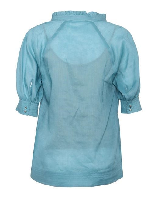 Max Mara Blue Shirt