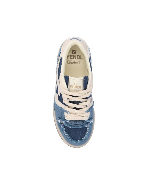 Fendi Blue Sneakers