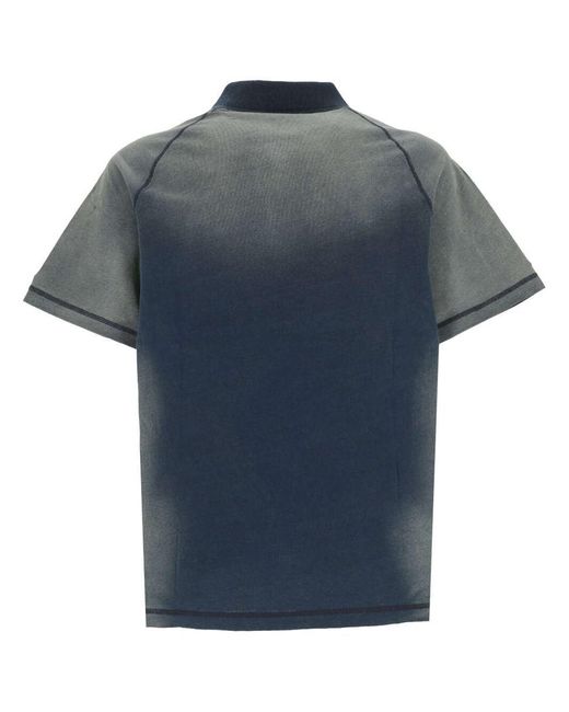 DIESEL Blue T-shirts And Polos for men