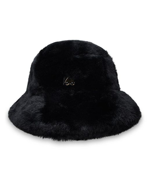Moose Knuckles Black Sackett Polyester Hat