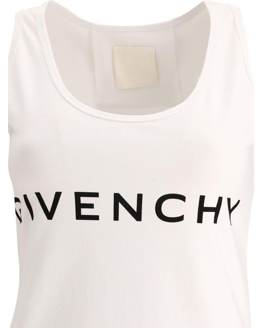 Givenchy White " Archetype" Tank Top