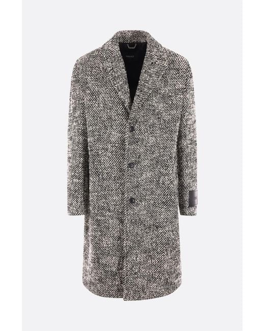 Versace Gray Coats for men