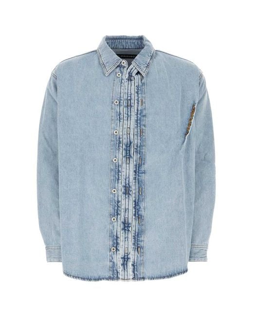 Y. Project Blue Camicia for men