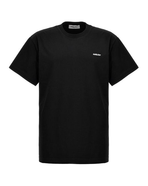Ambush Black 3-Pack Logo Embroidery T-Shirt for men