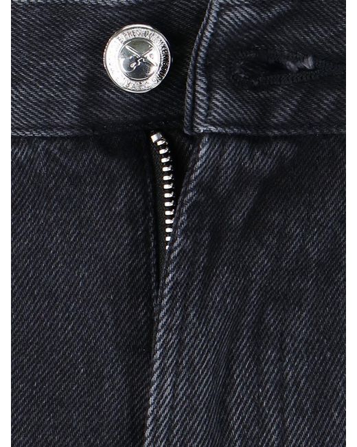 A.P.C. Blue Straight Jeans for men