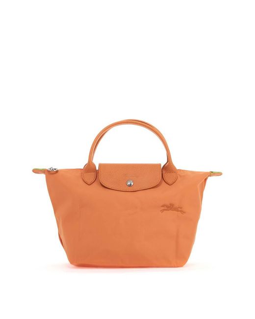 Longchamp Orange Le Pliage S Handbag