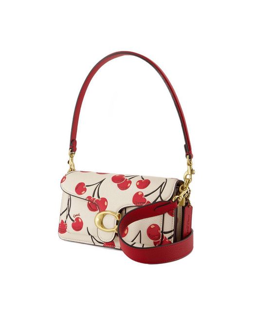COACH Red Tabby 20 Shoulder Bag