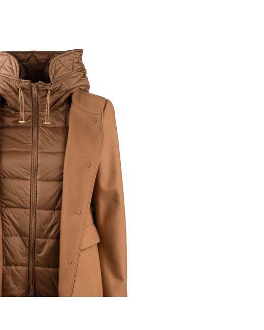 Fay Brown Toggle Coat