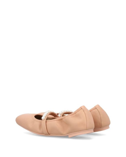 Stuart Weitzman Pink Flat Shoes