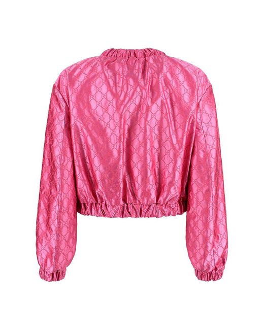 Gucci Pink Silk Jacket