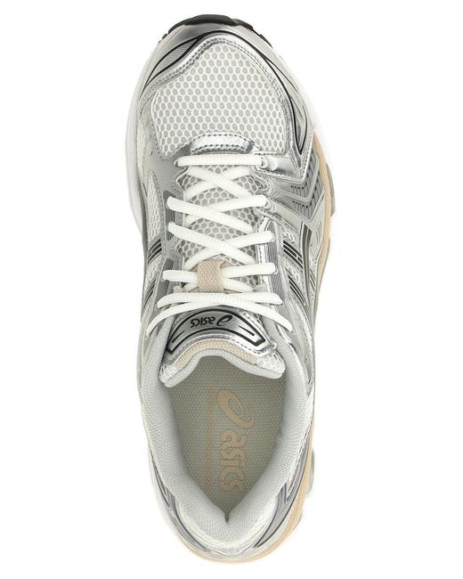 Asics White 'Gel Kayano 14' Sneakers