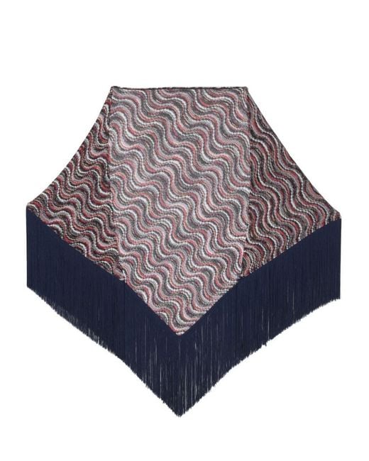 Missoni Blue Scarves & Wraps