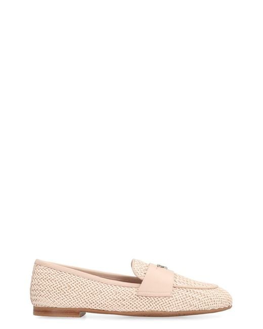 Casadei Pink Hanoi Loafers