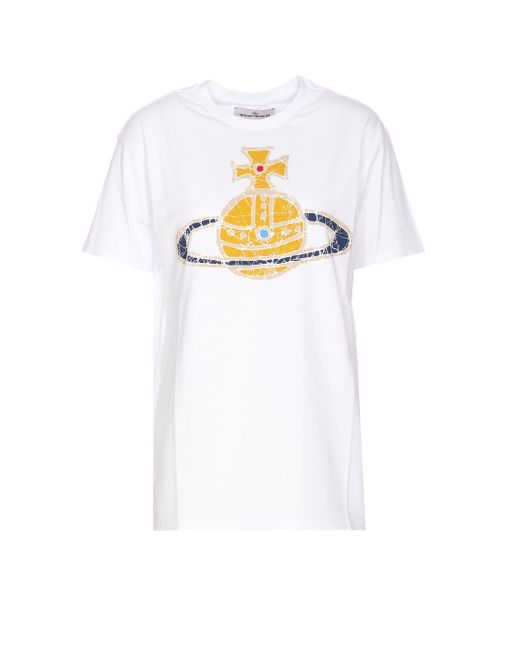 Vivienne Westwood White T-Shirts And Polos