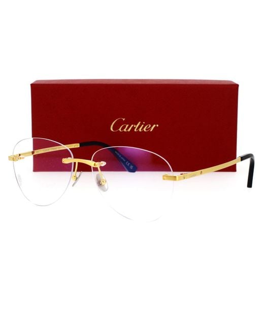 Cartier Red Eyeglass for men