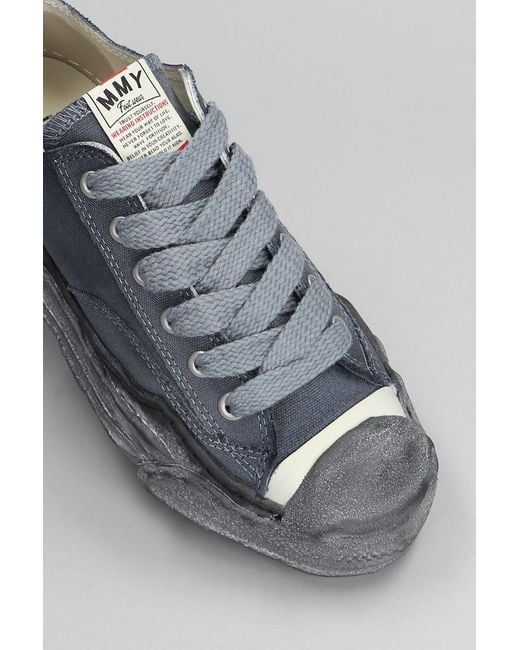 MIHARA YASUHIRO|SNEAKERS (A14FW746 GRAY) Maison Mihara Yasuhiro Hank Sneakers in Grey for Men | Lyst