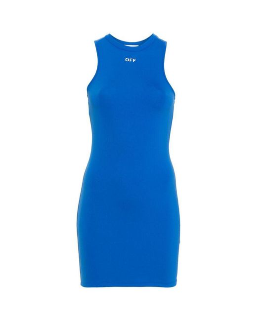 Off-White c/o Virgil Abloh Blue Dresses