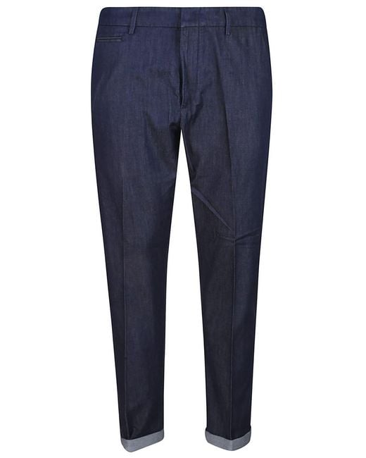 Dondup Blue Pants for men