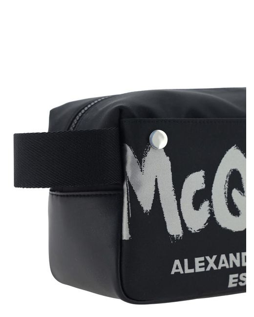 Alexander McQueen Black Beauty Cases for men