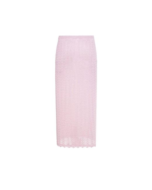 Alessandra Rich Pink Skirt