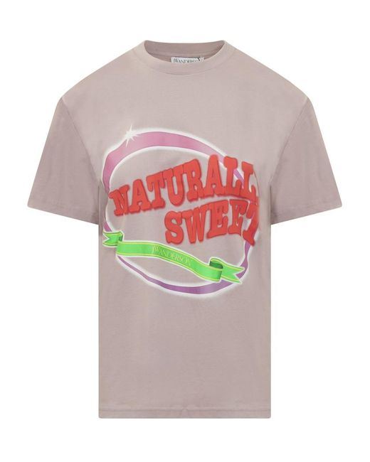 J.W. Anderson Pink Sweet Classic T-shirt