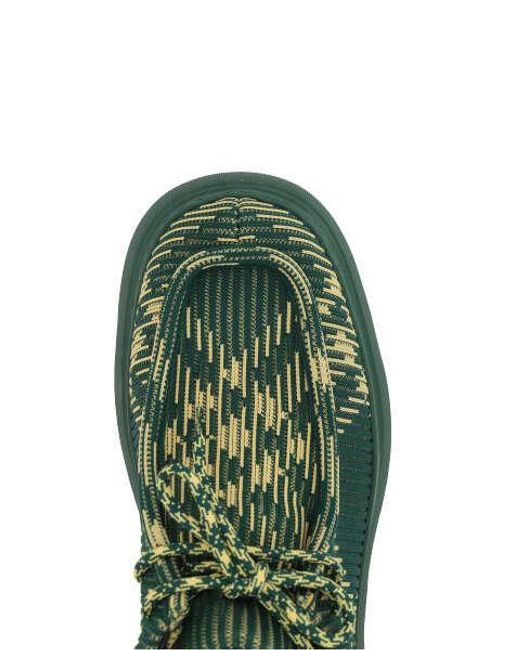 Burberry Green Flat Shoes for men