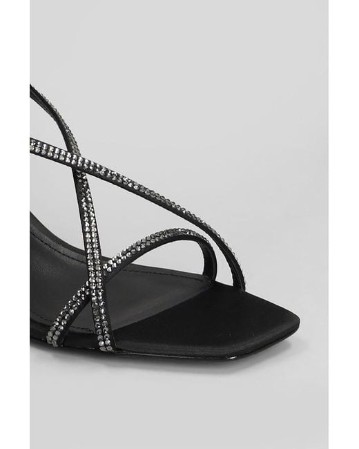 Lola Cruz Gray Liberty Heel 55 Sandals
