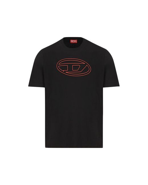 DIESEL Men's Black T-Shirt And Polo Shirt