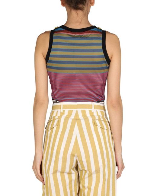 Paul Smith Cotton Summer Stripe Top - Save 38% | Lyst