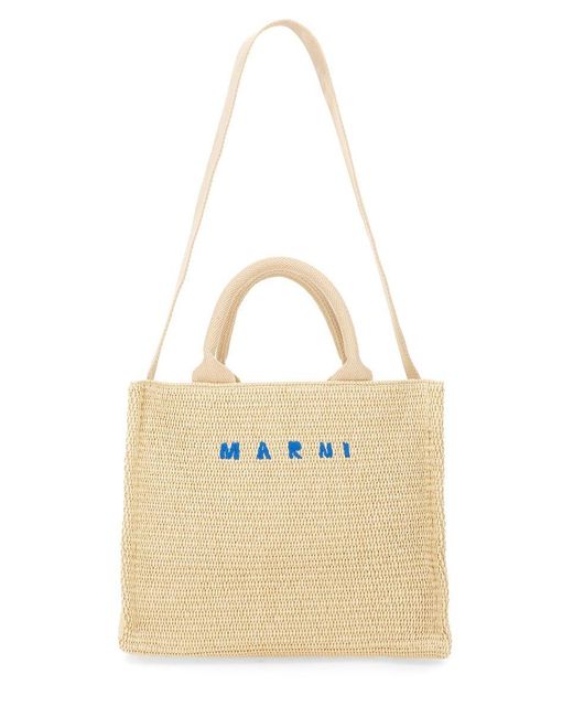 Marni Natural Small Elegant Tote Handbag