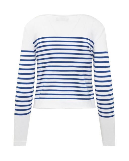 Seafarer Blue Sweater With Detail