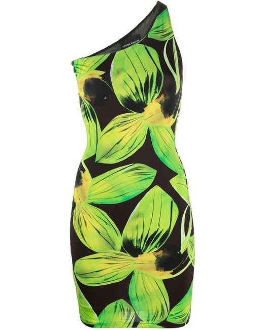 Louisa Ballou Green Lime Heatwave Dress