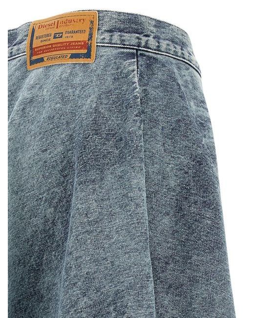 DIESEL Blue 'de-annet-b-fsh' Skirt