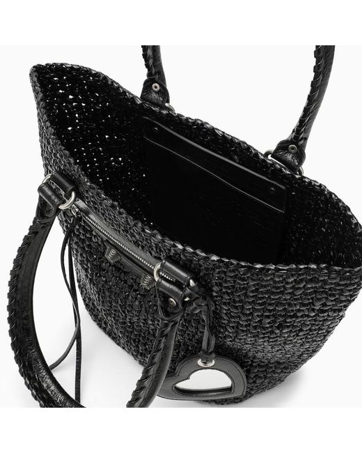 Balenciaga Black Le Cagole Medium Basket Bag