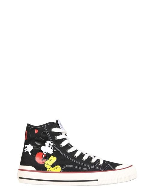 MOA White High-Top "Master Collector" Sneakers