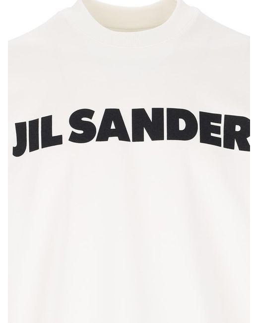 Jil Sander White T-Shirt for men