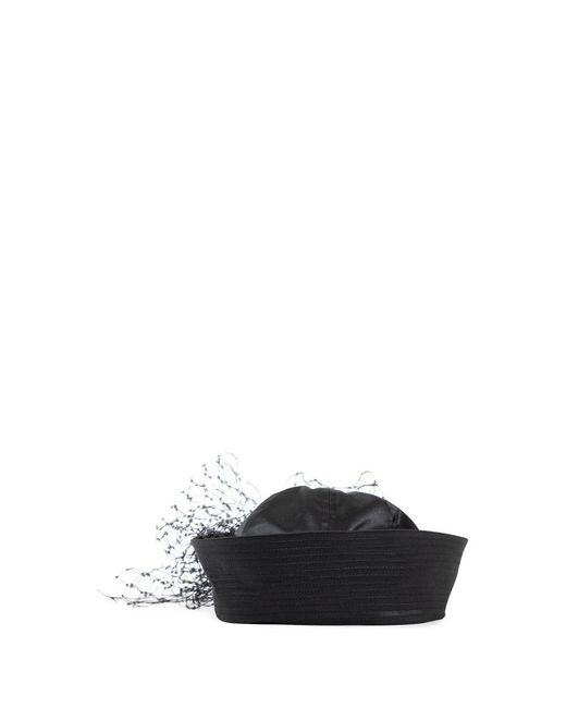 VAQUERA Black Structured Hats