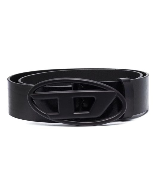 DIESEL Black B-1Dr Belt Accessories for men