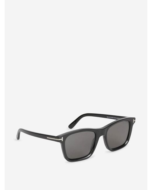 Tom Ford Gray Rectangular Sunglasses for men