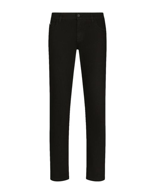 Dolce & Gabbana Black Stretch Skinny Jeans for men